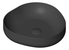 3D Shaded Image of Basin AboveCounter Fienza Pebble Small