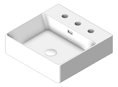 3D Shaded Image of Basin AboveCounter Fienza Petra Mini