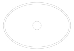 Plan Image of Basin CounterTop Fienza Keeto