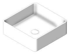 3D Shaded Image of Basin CounterTop Fienza Petra