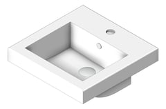 3D Shaded Image of Basin SemiInset Fienza Alison