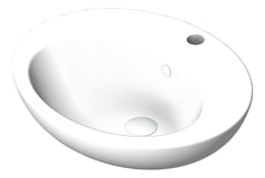 3D Shaded Image of Basin SemiRecessed Fienza Micki