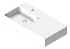 3D Shaded Image of Basin WallHung Fienza Petra Left 800