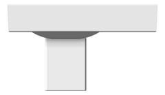 Front Image of Basin WallHung Fienza Tono Care Shroud Left