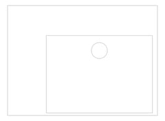 Plan Image of Basin WallHung Fienza Tono Care Shroud Right