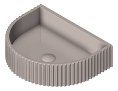 3D Shaded Image of Basin WallHung Fienza Valentina