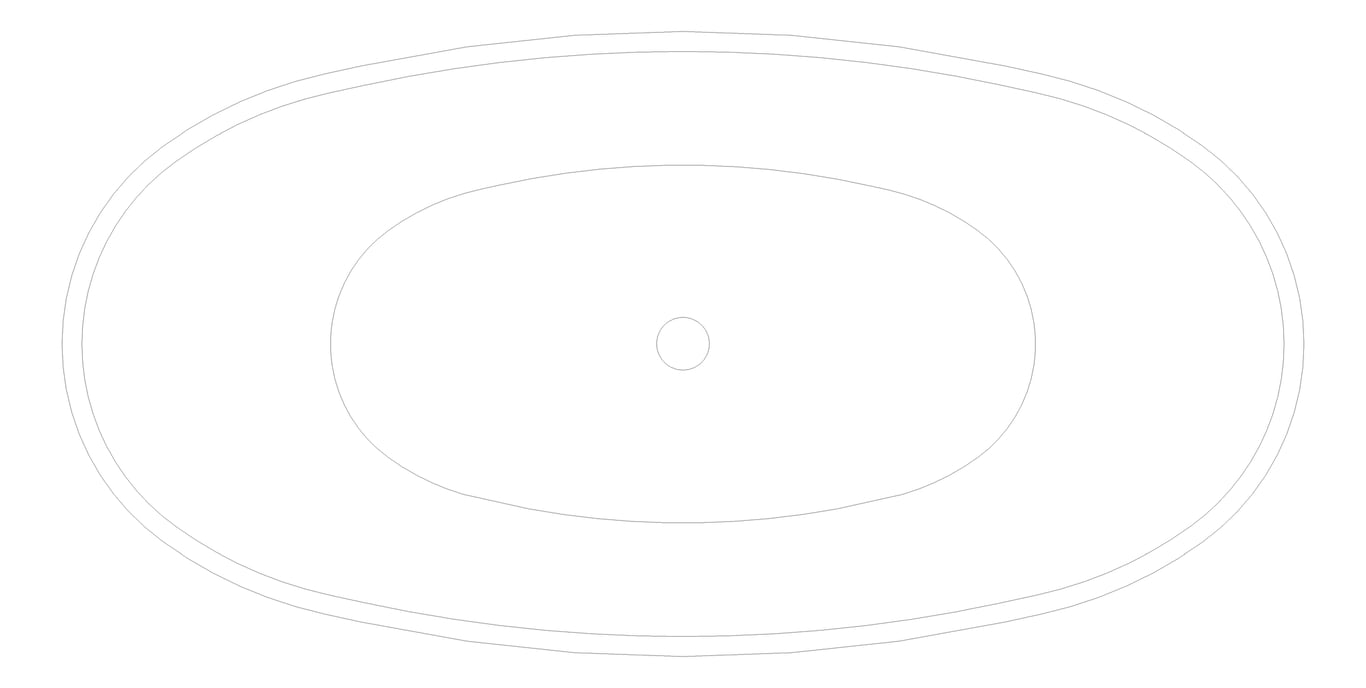 Plan Image of Bath Freestanding Fienza Antonia