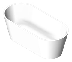 3D Shaded Image of Bath Freestanding Fienza Austin 1700