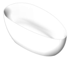 3D Shaded Image of Bath Freestanding Fienza Dayo 1700