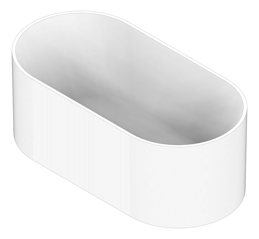 3D Documentation Image of Bath Freestanding Fienza Eleanor 1500