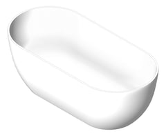 3D Shaded Image of Bath Freestanding Fienza Kaya 1700