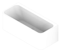 3D Documentation Image of Bath WallFaced Fienza Delta 1700