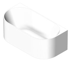 3D Shaded Image of Bath WallFaced Fienza Eleanor 1500