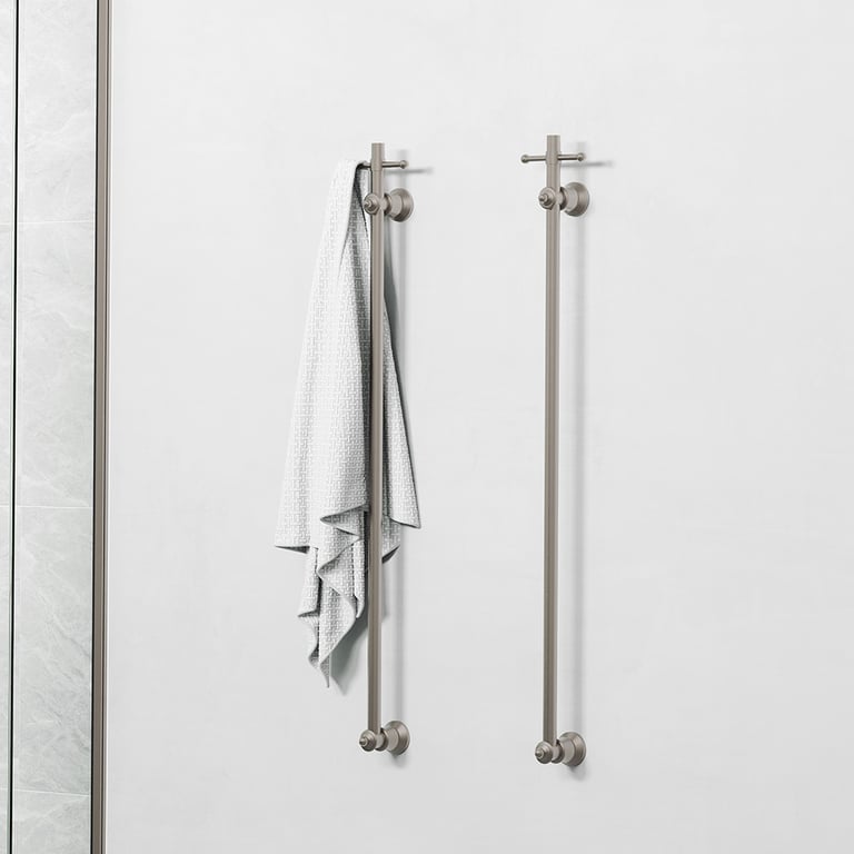 8101000BN_5.jpg Image of TowelRail Heated Fienza Lilian VerticalBars Hook