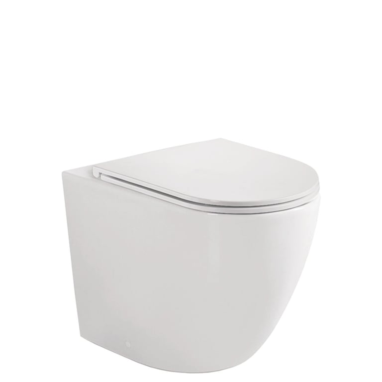 K002376-2.jpg Image of ToiletPan WallHung Fienza KokoTornado SlimSeat