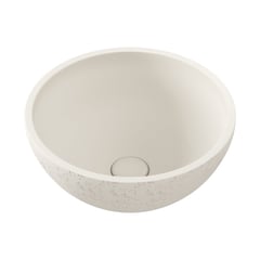 RB074W.jpg Image of Basin AboveCounter Fienza Alba Concrete Round