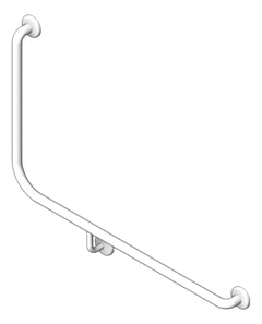 3D Shaded Image of GrabRail 90deg Fienza Care Accessible Right