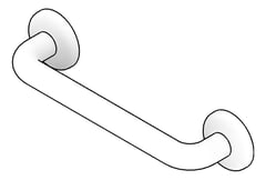 3D Documentation Image of GrabRail Straight Fienza Care Accessible