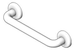 3D Shaded Image of GrabRail Straight Fienza Care Accessible