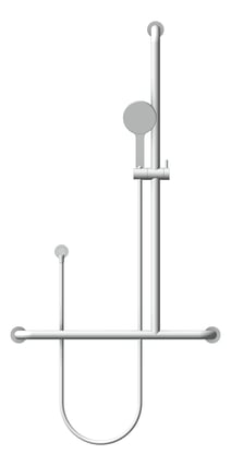 Front Image of Shower Rail Fienza LucianaCare Accessible Right