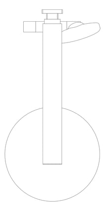 Plan Image of Shower Twin Fienza Kaya Deluxe