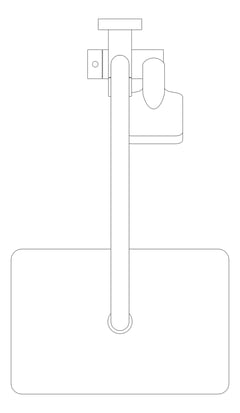 Plan Image of Shower Twin Fienza Tono