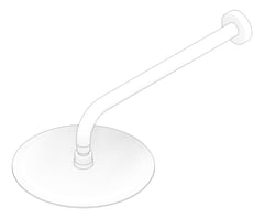 3D Documentation Image of Shower Wall Fienza Kaya