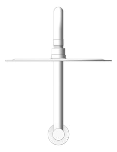 Front Image of Shower Wall Fienza Kaya Gooseneck