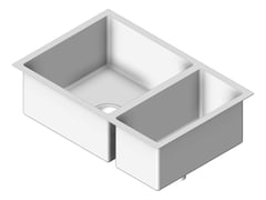 3D Shaded Image of Sink Kitchen Fienza Hana Double
