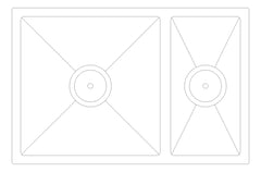 Plan Image of Sink Kitchen Fienza Hana Double
