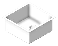 3D Shaded Image of Sink Kitchen Fienza Hana Single AntiScratch