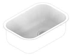 3D Documentation Image of Sink Kitchen Fienza Tiva