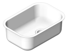 3D Shaded Image of Sink Kitchen Fienza Tiva