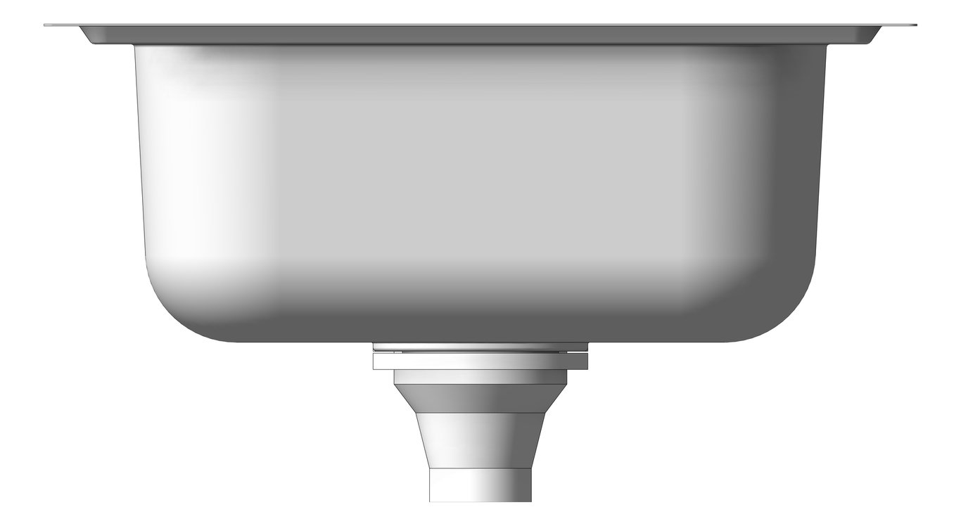 Left Image of Sink Kitchen Fienza Tiva OneAndHalfBowl Left