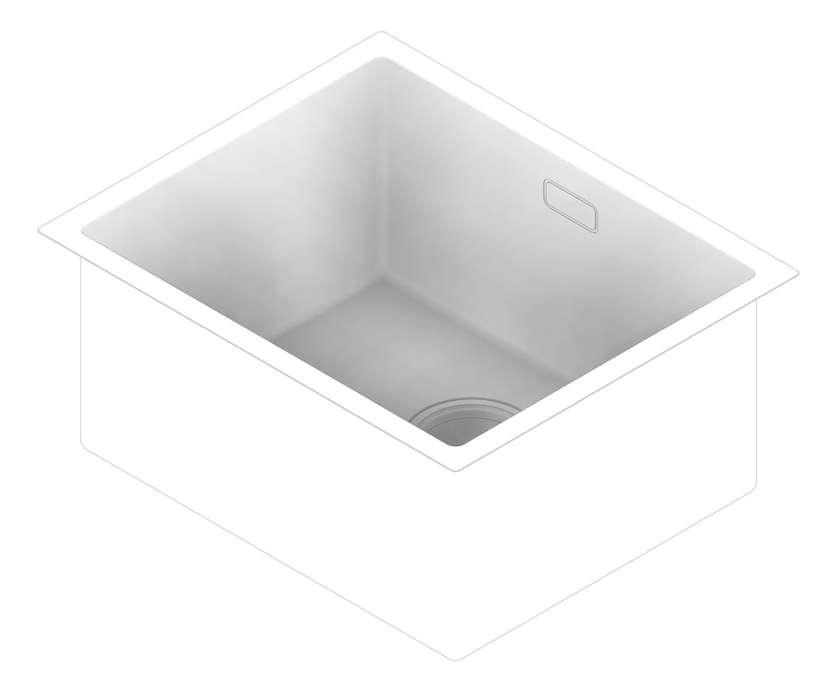 3D Documentation Image of Sink Laundry Fienza Hana Overflow