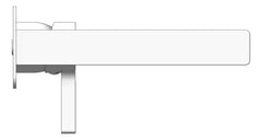 Left Image of MixerSet Bath Fienza Sansa Wall