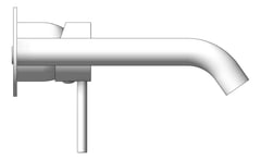 Left Image of MixerSet Wall Fienza Kaya RoundPlates