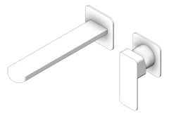 3D Shaded Image of MixerSet Wall Fienza Tono SquarePlates 200