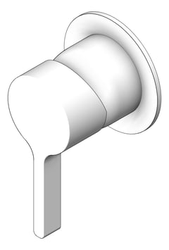 3D Shaded Image of MixerTap Bath Fienza Sansa