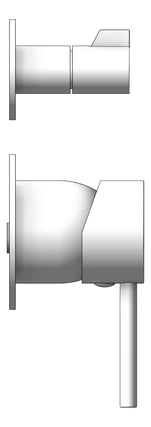 Left Image of MixerTap Diverter Fienza Kaya SmallPlate