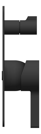 Left Image of MixerTap Diverter Fienza Sansa RectangularPlate