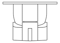 Plan Image of MixerTap Diverter Fienza Tono SquarePlates