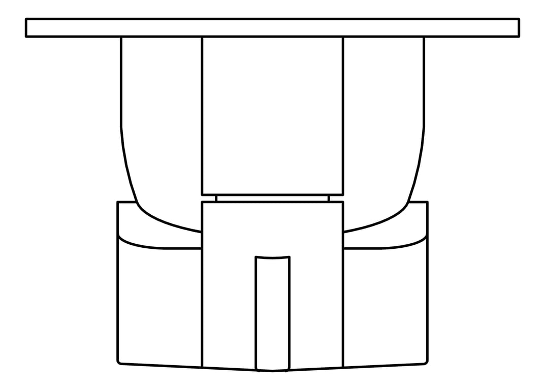 Plan Image of MixerTap Diverter Fienza Tono SquarePlates