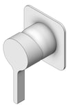 3D Shaded Image of MixerTap Shower Fienza Sansa