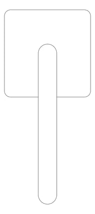 Plan Image of Spout Freestanding Fienza Tono Bath