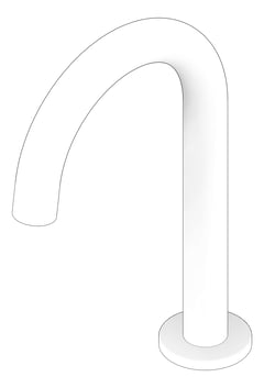 3D Documentation Image of Spout Hob Fienza Kaya Bath Basin