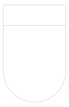 Plan Image of ToiletPan WallFaced Fienza Alix Ambulant