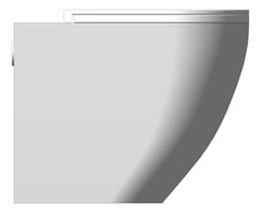 Left Image of ToiletPan WallFaced Fienza Alix SlimSeat