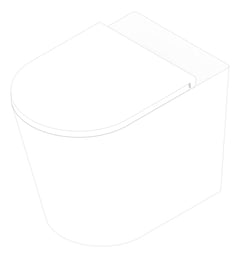 3D Documentation Image of ToiletPan WallFaced Fienza Aluca