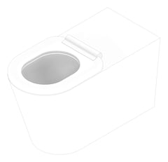 3D Documentation Image of ToiletPan WallFaced Fienza IsabellaCare